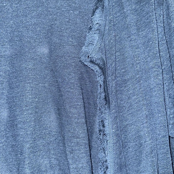 Blue lightweight open cardigan - Picture 3 of 6